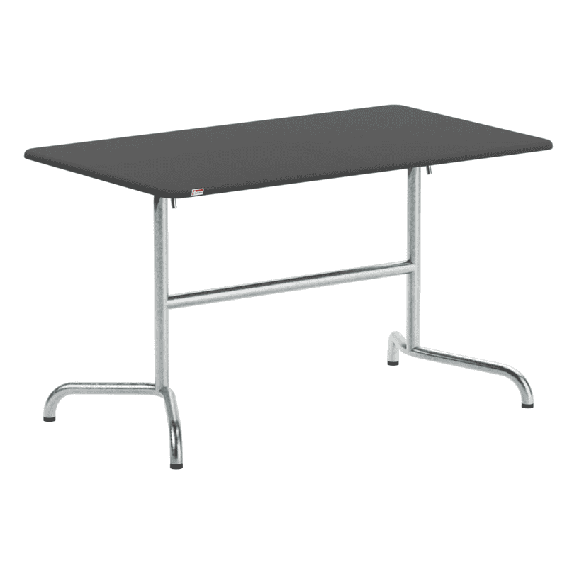 Schaffner Table de jardin pliable Davos en fibre de verre, disponible en plusieurs modèles