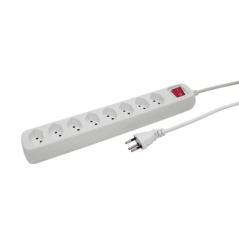 Steffen Multiprise POWER EASY, IP20, câble de 1.5 m, avec interrupteur, différentes versions