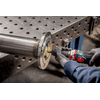 Metabo Akku-Geradschleifer GVB 18 LTX BL 11-7 HT, 18 V ohne Akkupack und Ladegerät