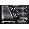 KRAFTWERK BT700 Werkstattwagen, 8 Schubladen, BASIC, inkl. Werkzeug, 351-teilig, BxTxH 719 x 474 x 1000 mm