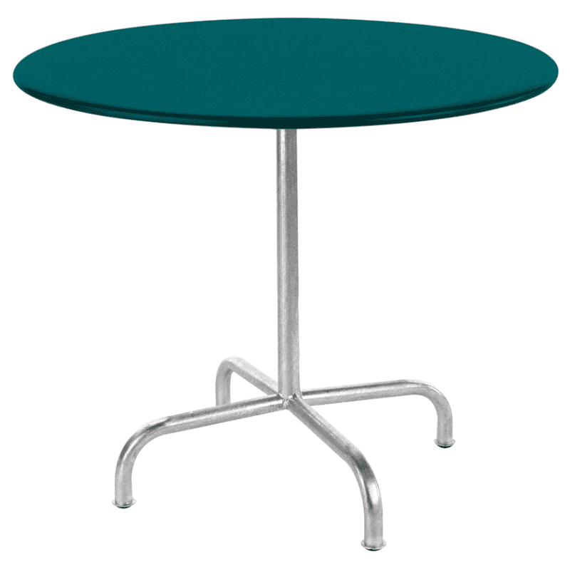 Schaffner Table de jardin ronde Rigi, résistante aux intempéries, rabattable et stable, en diverses exécutions