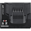 CEMO Chargeur ASC55, 220–240 V CA, 3 A, chargeur de batterie CAS avec prise européenne C7 et câble d'alimentation de 1,2 m