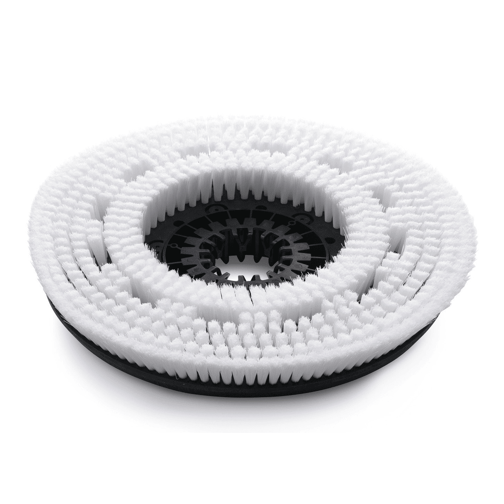 Kärcher Scheibenbürste, sehr weich, weiss, 230 mm, 2 Stück, für Scheuersaugmaschine K-Mop 46 Bp