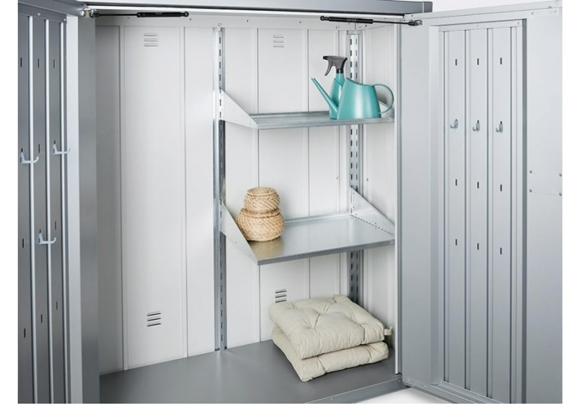 biohort Regalboden-Set (2 Stk.) für Terrassenschrank ROMEO, 610 x 430 mm