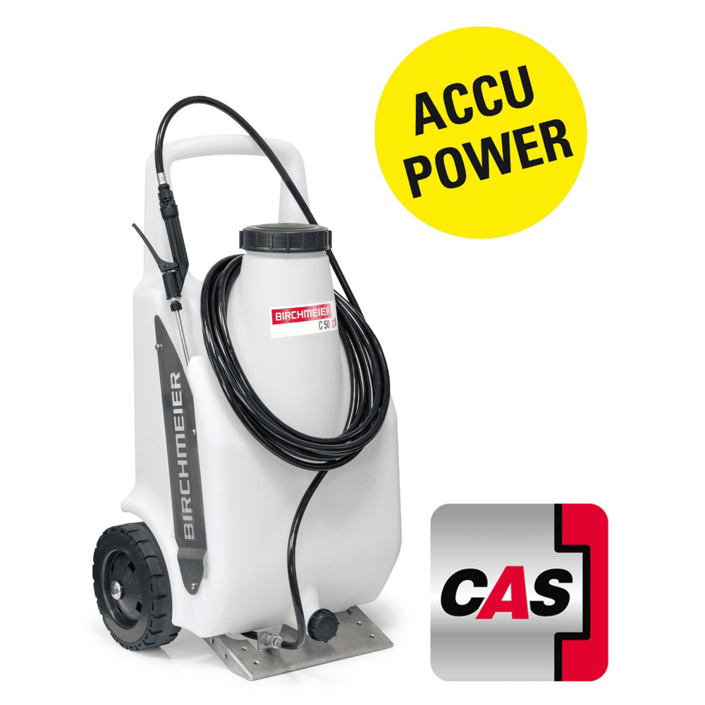 Birchmeier Zweirad-Akku-Sprühgerät C 50 DC, Füllmenge 50 l, 18 V in drei Ausführungen