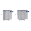 Biohort Terrassenschrank ROMEO® X-Design, in 3 Farben und 2 Grössen