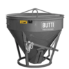 Bennes à béton avec déversement central, 300 à 1000 l, capacité de charge de 660 à 2 200 kg