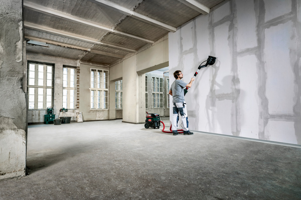 Metabo Langhalsschleifer LSV 5-225 Comfort, mit variabler Längenverstellung, 500 Watt