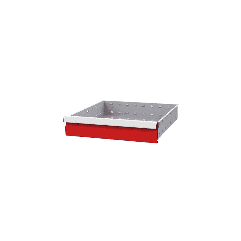 Tiroir avec rails, dimensions utiles du tiroir 450 x 400 mm, R 18-16
