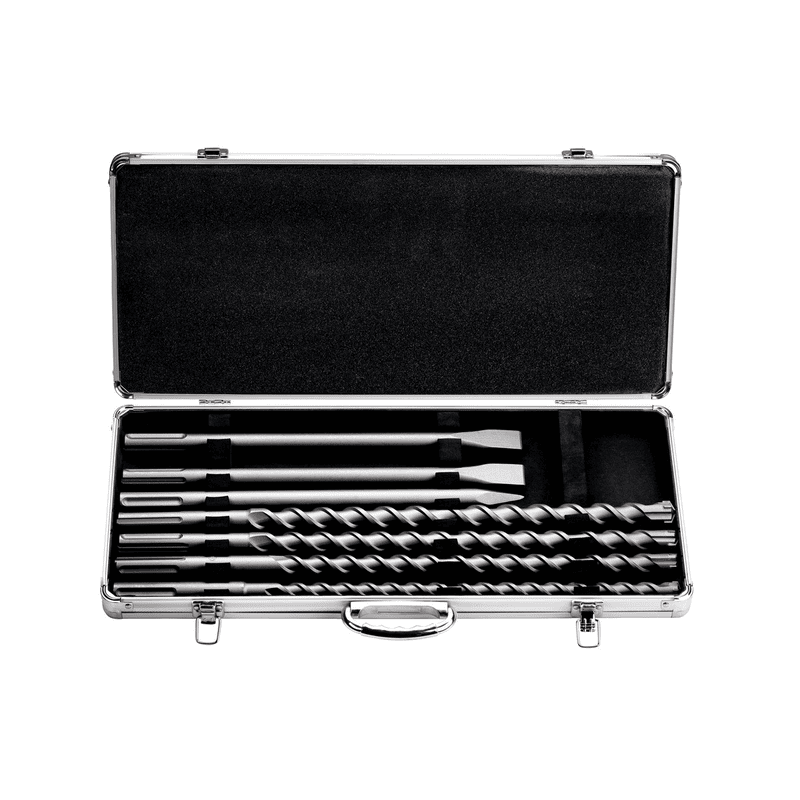 Metabo SDS-max Bohrer- / Meissel-Set "SP" im Alukoffer, 7-teilig