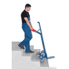 Fetra Treppenkarre Stahl, 2 dreiarmige Rad-Sterne, 200 kg Tragkraft