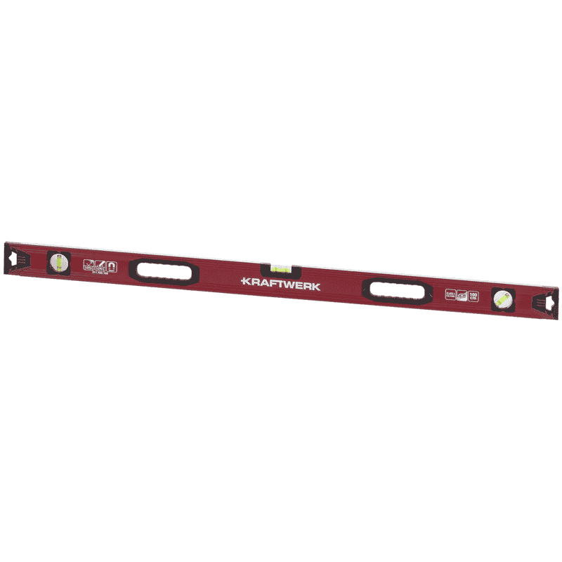 KRAFTWERK PRO LINE Magnetische Wasserwaage, 0.5 mm/m Toleranz, in 4 Grössen