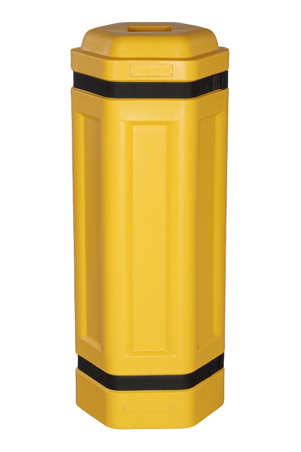 Protection de colonne hexagonale
