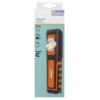 Steffen LED Akku-Arbeitsleuchte 6 W, 600 + 100 lm, 5700 K, 240° drehbar, IP65, schwarz/orange