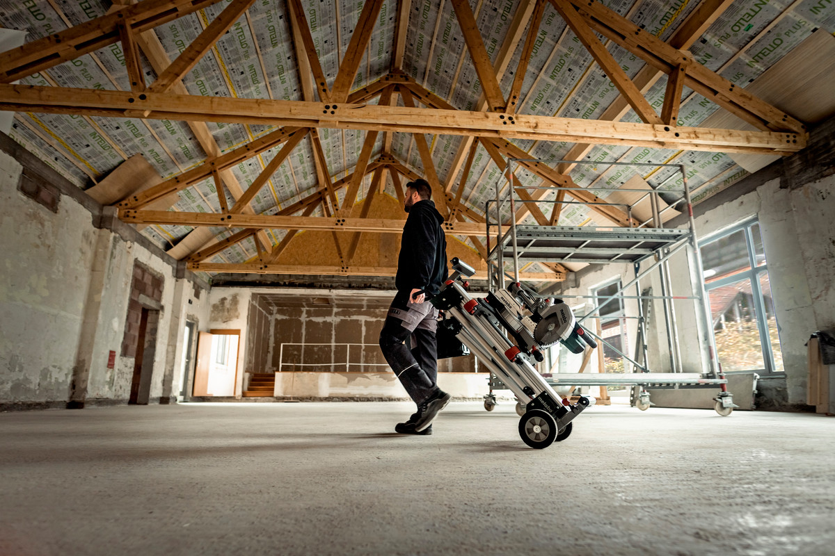Metabo Kappsäge KGS 254 M, mit Zugfunktion, 1450 Watt