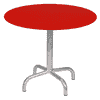 Schaffner Table d'appoint RIGI, Ø 600 mm, en diverses couleurs