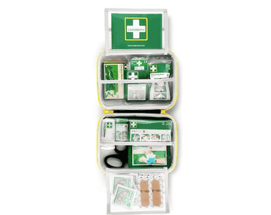 Trousse de premiers secours moyenne, Cederroth 390101, L x H x P 231 x 190 x 78 mm