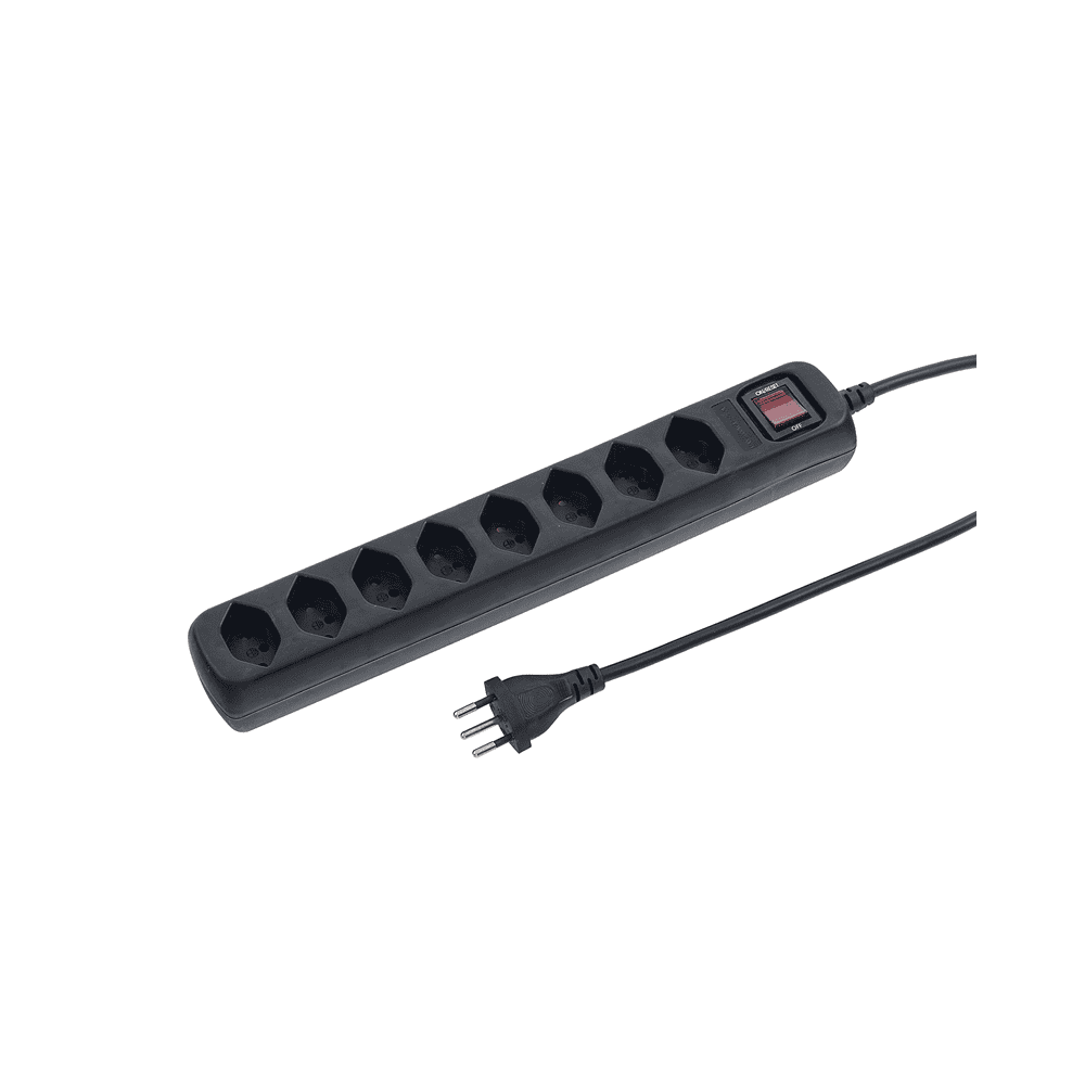 Steffen Multiprise POWER EASY, IP20, câble de 1.5 m, avec interrupteur, différentes versions