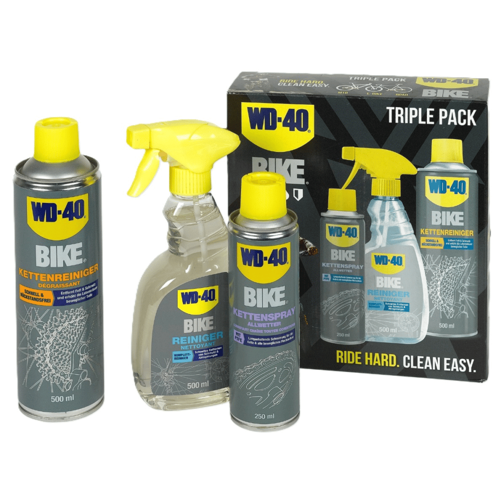 WD-40 BIKE Pflegeset, 3-teilig