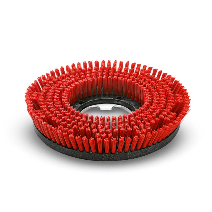 Kärcher Scheibenbürste, Mittel, Rot, Durchmesser 406 mm
