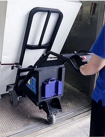 Elektrischer Transportwagen mit Motorbremse, Typ TS ET400, Tragkraft 400 kg