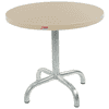 Schaffner Table d'appoint Säntis avec plateau métallique, en diverses couleurs