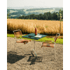 Schaffner Chaise de jardin Spaghetti Säntis avec accoudoirs, disponible en plusieurs versions