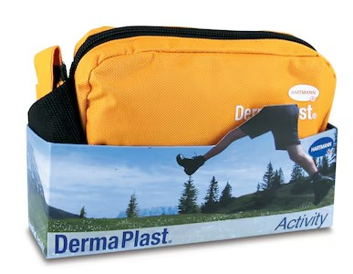 Petite trousse de secours DermaPlast Activity, 16 pièces, orange
