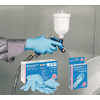 Einweghandschuhe KCL Dermatril P 743, ungepudert, blau, in diversen Grössen