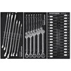 KRAFTWERK BT700 Werkstattwagen, 8 Schubladen, BASIC, inkl. Werkzeug, 351-teilig, BxTxH 719 x 474 x 1000 mm