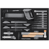KRAFTWERK Chariot d'atelier LT700 BASIC avec 5 tiroirs, outils inclus, 173 pièces, L x P x H 719 x 474 x 1000 mm