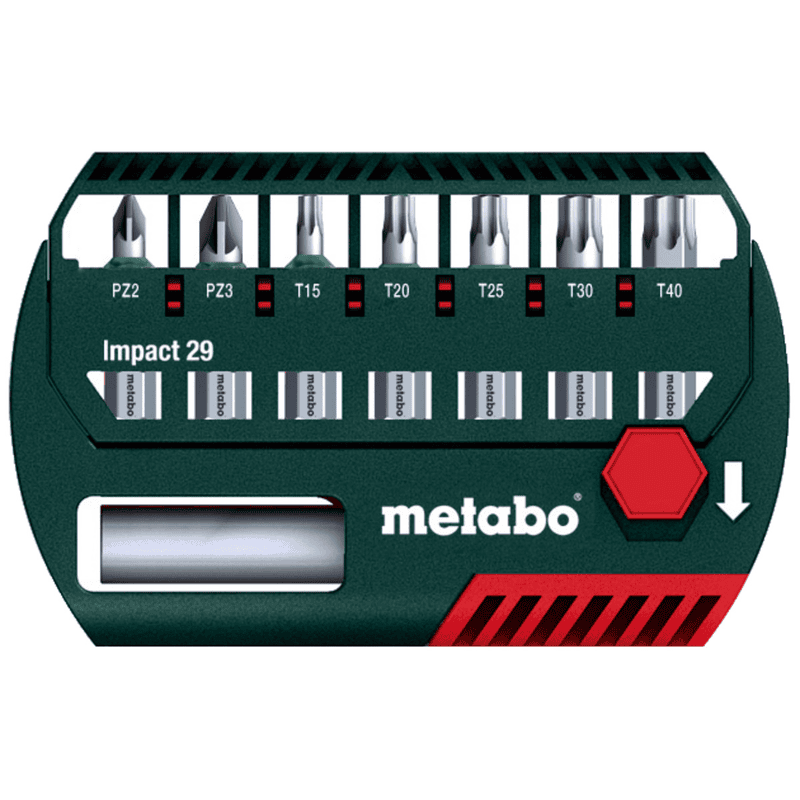 Metabo Bit-Box Impact (PZ / TX), 8-teilig