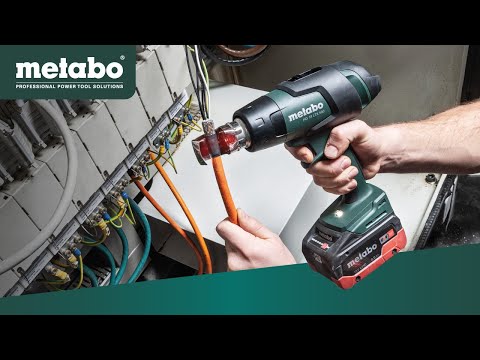 Metabo Akku-Heissluftgebläse HG 18 LTX 500, 18 V in zwei Ausführungen