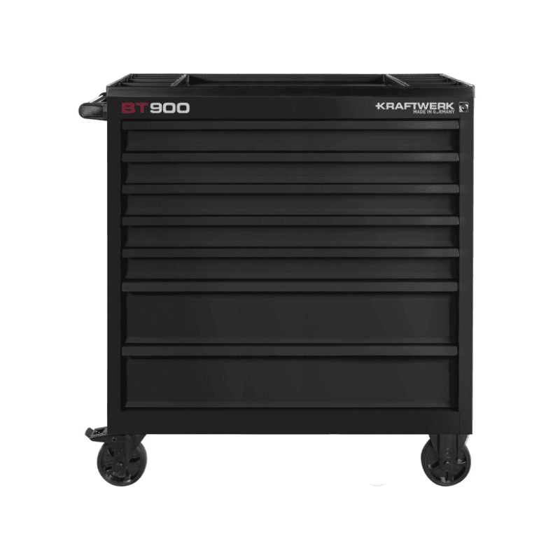 KRAFTWERK BT900 BT Line Werkstattwagen, 7 Schubladen, schwarz, 241-teilig, BxTxH 999 x 474 x 1000 mm