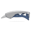 Martor Couteau de sécurité SECUNORM 610 XDR, profondeur de coupe 32 mm