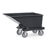 Fetra Muldenkipper ohne Ablasshahn "GREY EDITION" 250 Liter Inhalt, 750 kg Tragkraft