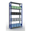 Schulte Fachbodenregal, modulares Stecksystem, einseitig nutzbar