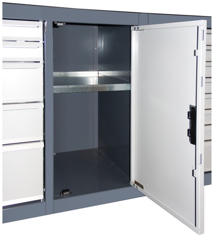 KRAFTWERK BT LINE Werkzeugwagen XXL BT1800, 13 Schubladen, leer, LxBxH 470 x 1805 x 1000 mm