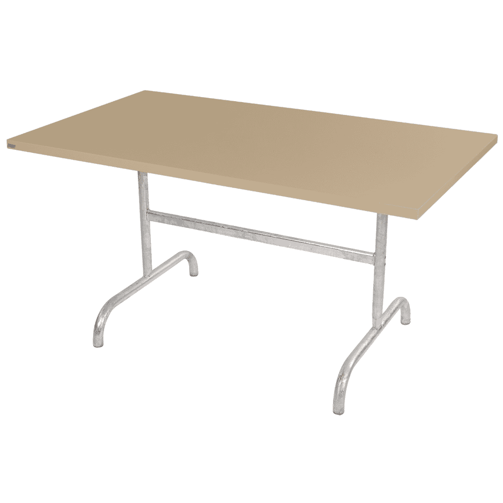 Schaffner Table métallique SÄNTIS, design rétro, en divers modèles