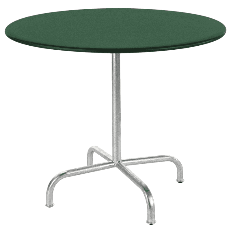 Schaffner Table de jardin ronde Rigi, résistante aux intempéries, rabattable et stable, en diverses exécutions