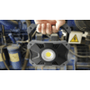 Steffen LED Akku-Arbeitsstrahler 25 W, 3'000 lm, 6500 K, 3-stufig dimmbar, IP54, schwarz/grau