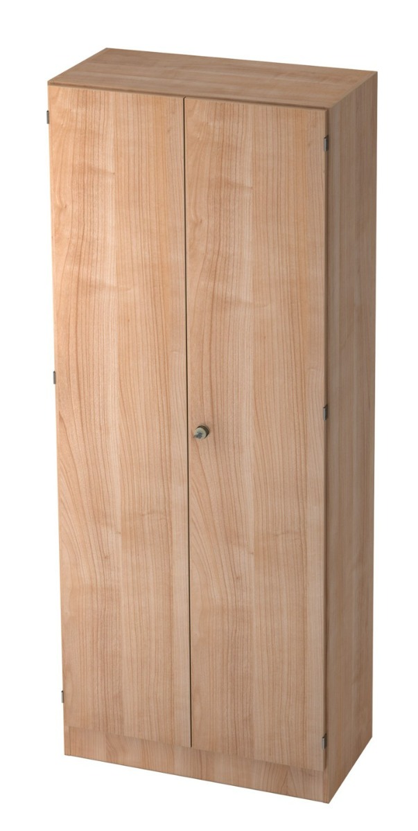 Garderobenschrank Rhone mit abschliessbaren Türen, 800 x 420 x 2004 mm, in diversen Farben