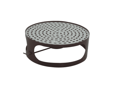 Accessoire pour les poubelles en béton - couvercle avec cendrier