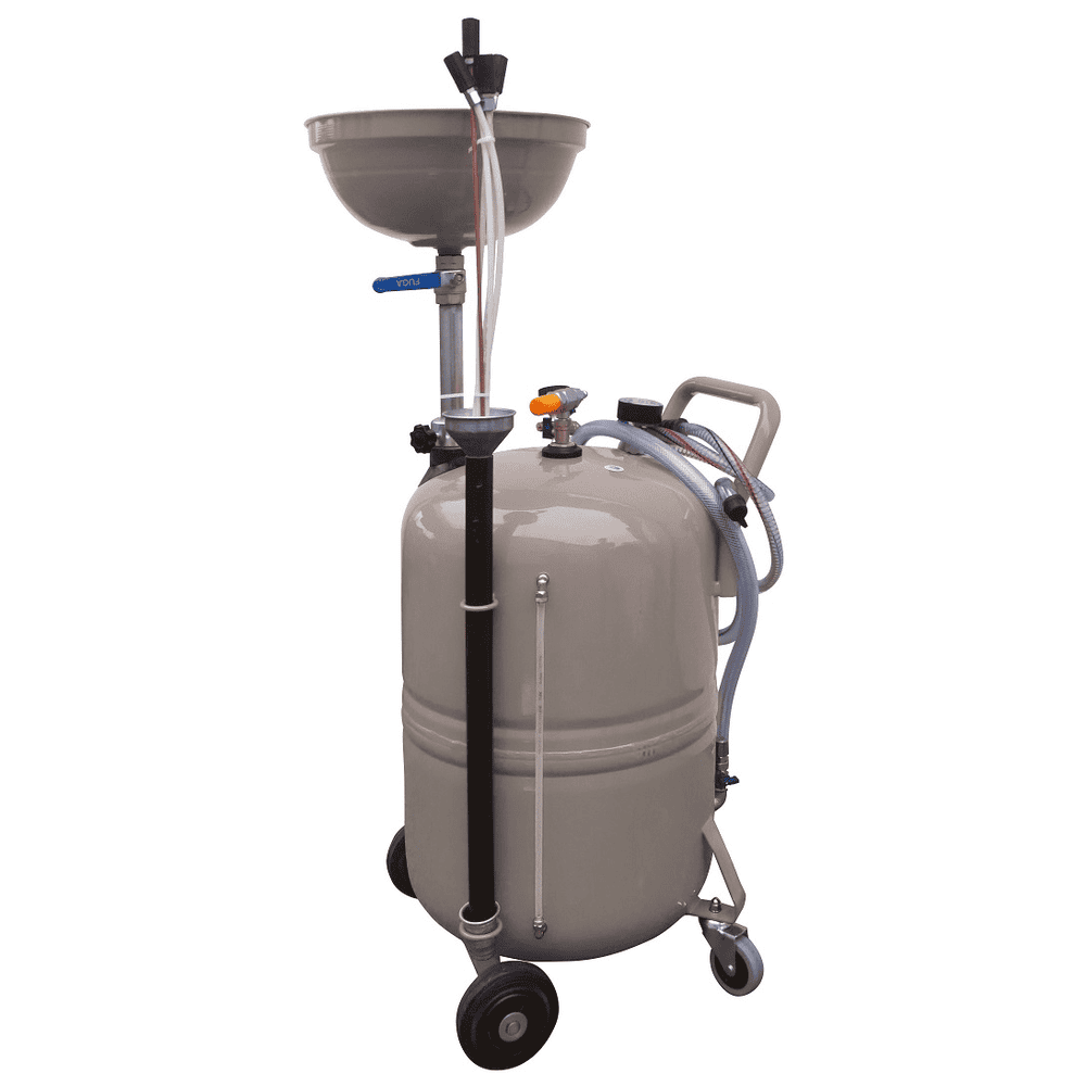 Ölabsauggerät mit Sammeltrichter 80 l pneumatisch