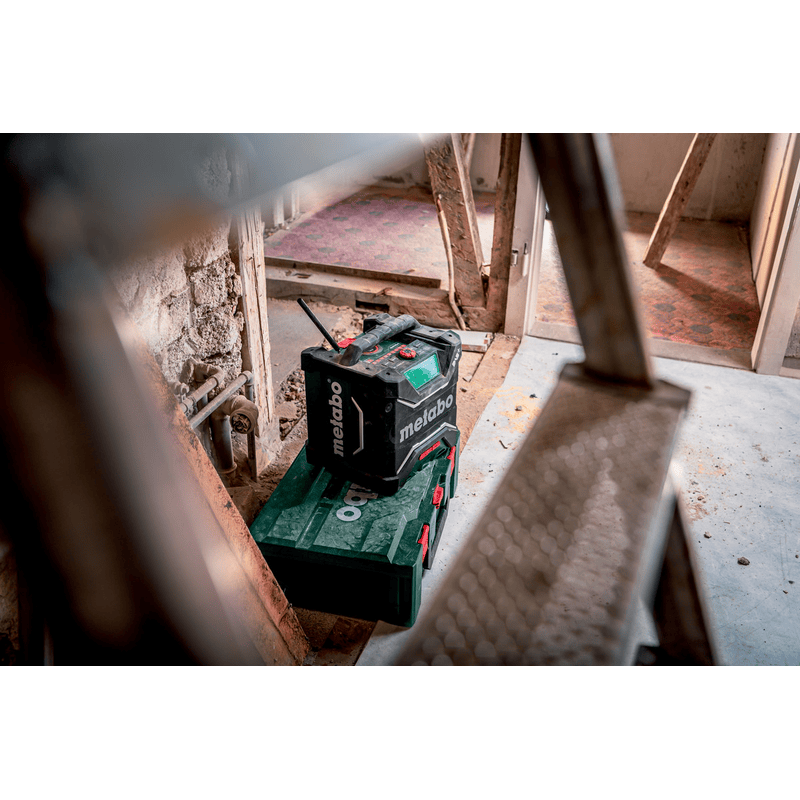 Metabo Akku-Baustellenradio RC 12-18 32W BT DAB+, 18 V ohne Akku
