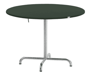 Schaffner Table pliante Davos en fibre de verre, de forme ronde, disponible en plusieurs versions