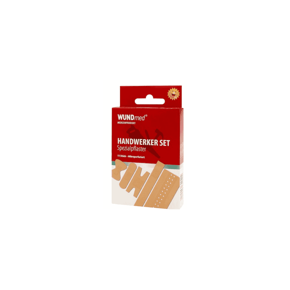 Pansements spéciaux Kit pour artisans, WUNDmed, 05-009, paquet de 11 pièces