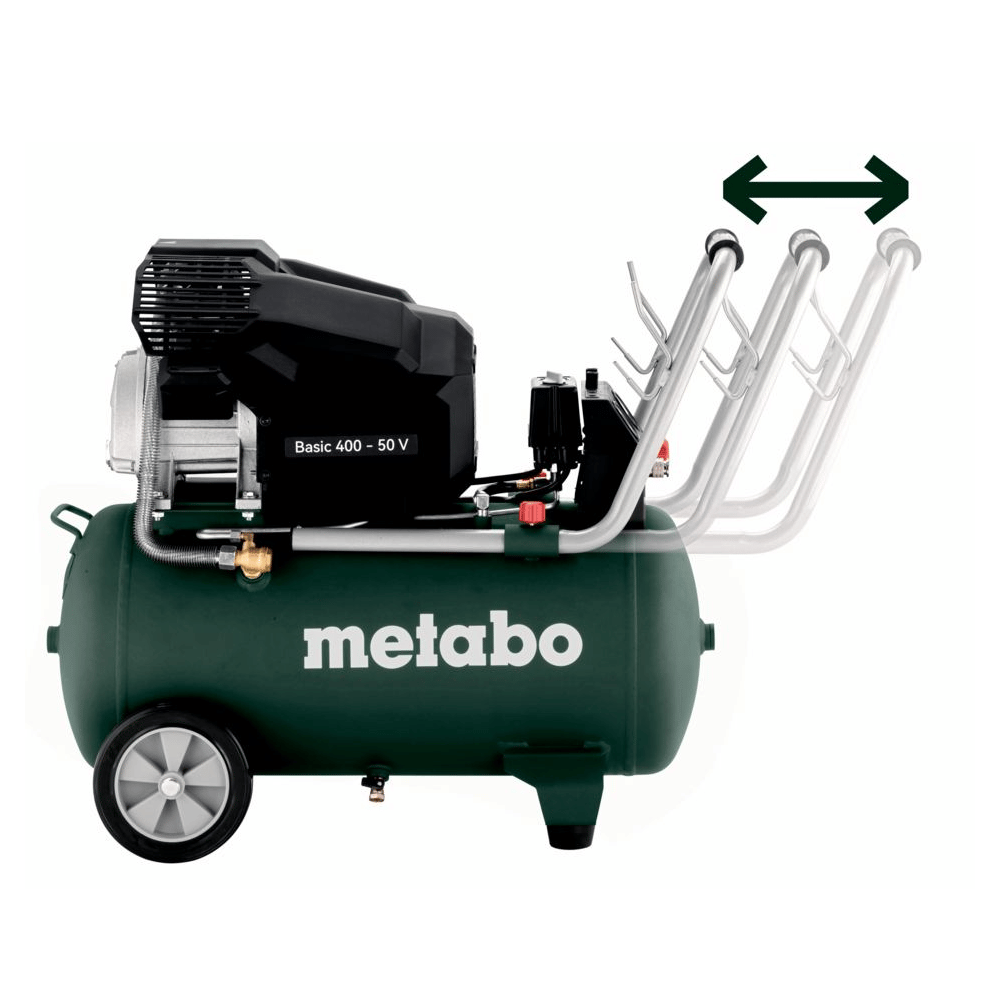 Metabo Compresseur Basic 400-50 V, réservoir de 50 l 2300 W