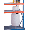 Schulte W-100 Kit de rayonnage environnemental pour le stockage de substances polluantes, l x p x h 2000 x 1250 x 600 mm