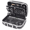 KRAFTWERK Werkzeugkoffer, BASIC ABS-Werkzeugkoffer B100 inkl. Werkzeug, 1/4" + 1/2", 170 teilig